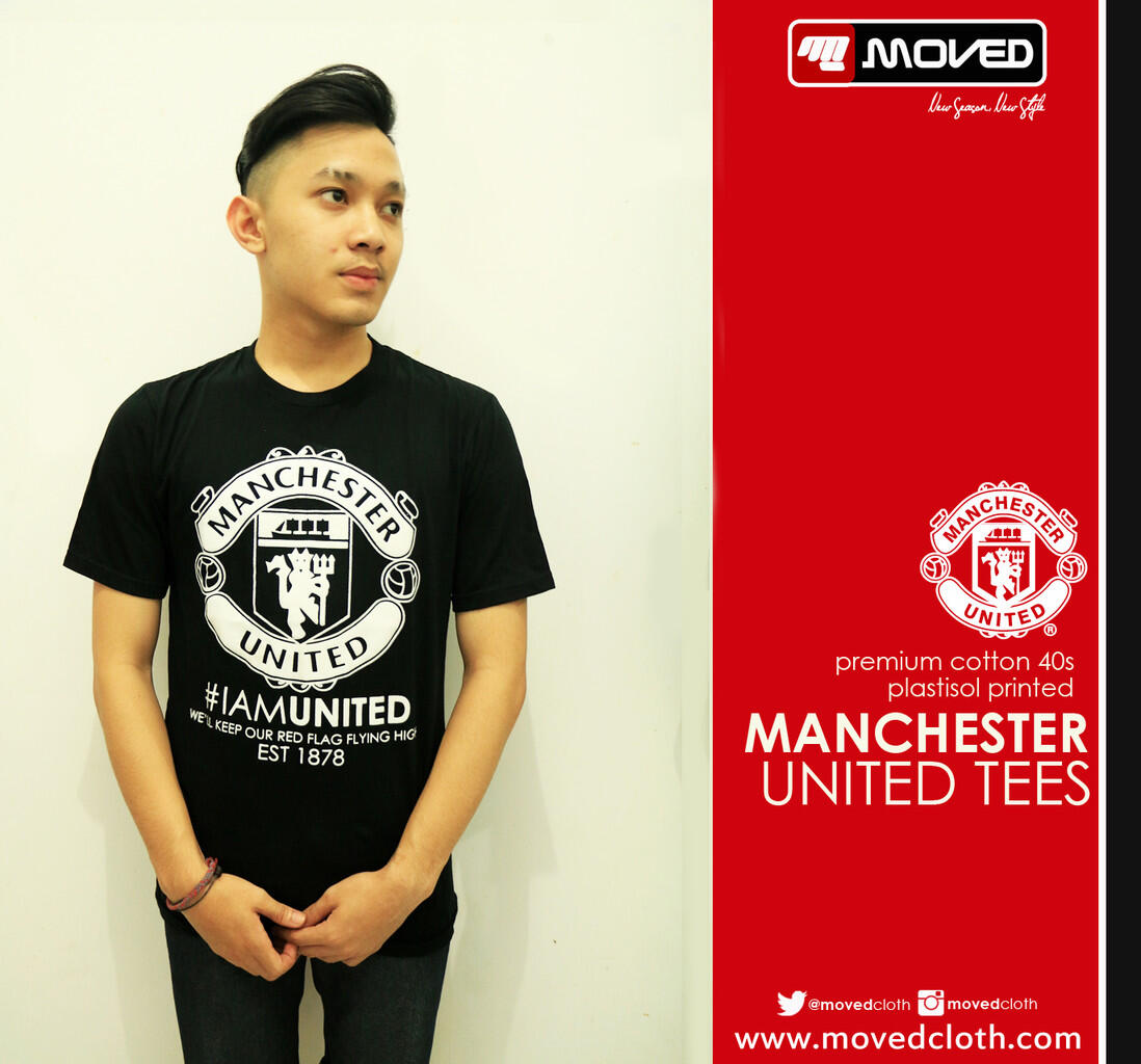 MOVED CLOTH | Kaos Desain Bola AC MILAN, ARSENAL, BARCELONA, DLL.