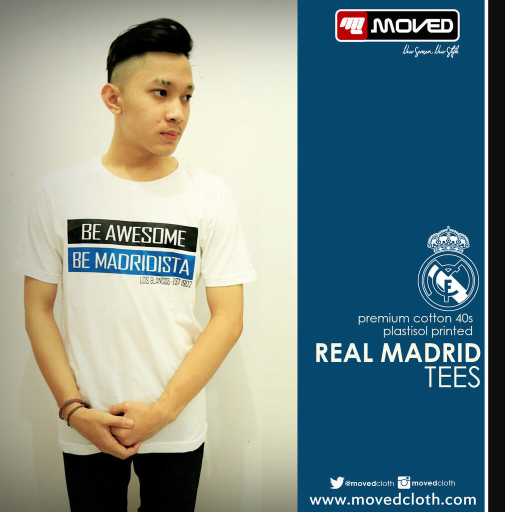MOVED CLOTH | Kaos Desain Bola AC MILAN, ARSENAL, BARCELONA, DLL.