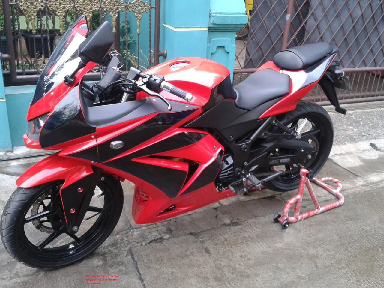 Download 100 Gambar Motor Ninja  Merah Terupdate Kurama Motor
