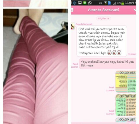 COTTON STRETCH PANTS - CELANA ANTI BEGAH