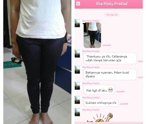 COTTON STRETCH PANTS - CELANA ANTI BEGAH