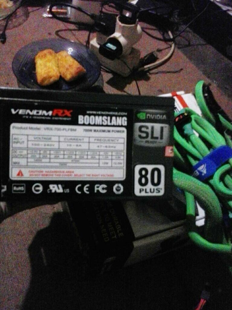 PSU POWER SUPPLY VENOM RX BOOMSLANG 700W 80+ MODULAR