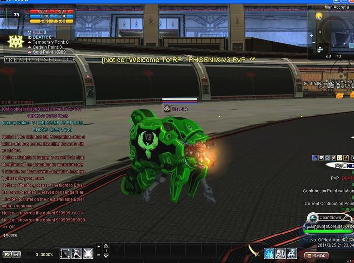 Ramein RF online PS ane gan , up jam 19.00. (rf phoenix) full PVP