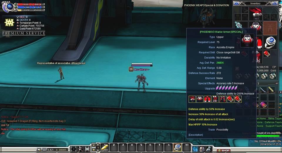 Ramein RF online PS ane gan , up jam 19.00. (rf phoenix) full PVP