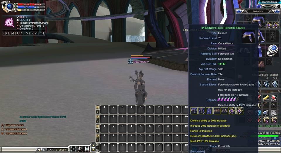 Ramein RF online PS ane gan , up jam 19.00. (rf phoenix) full PVP