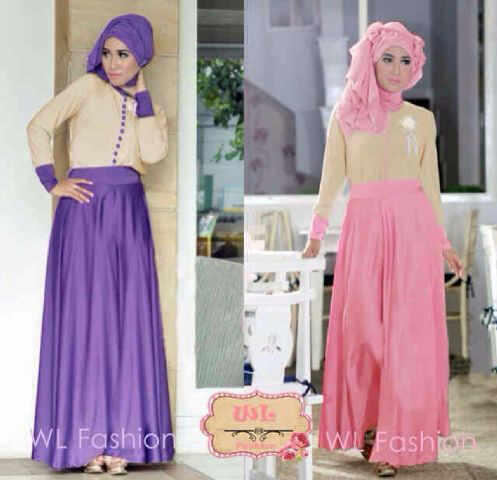 Pakaian Muslim, Dress, Couple, Bawahan Dan atasan keren-keren
