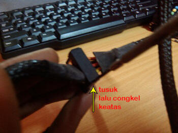 Sharing - Melepas Pin Konektor PSU 24/8/6/4pin hitungan detik, murah cuman 2rb