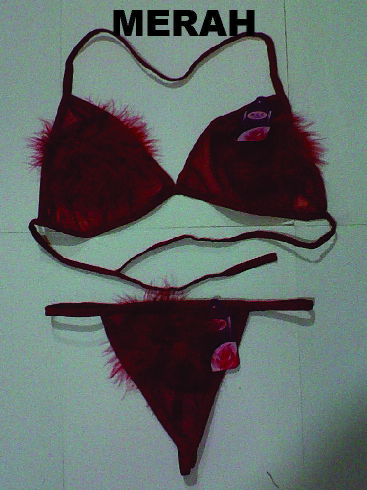 BRA + G STRING MODEL BIKINI PANTAI YANG SEKSI