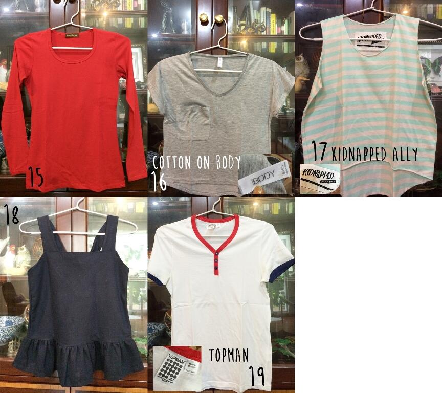 Garage Sale For Women!!Branded 100k for 3pcs (Final Reduction)!!
