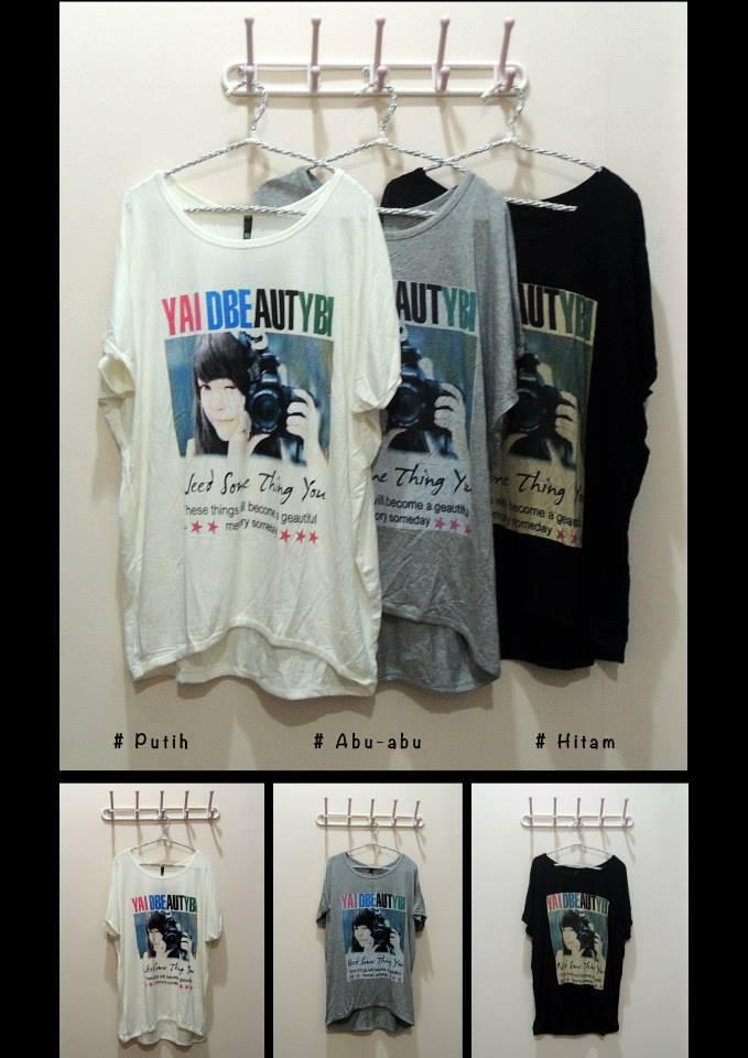 Big Size Import T-Shirt Bertema Fotografi