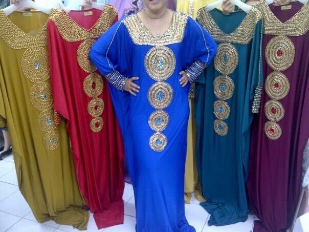 Dress Pesta Kaftan Dior
