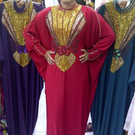 Dress Pesta Kaftan Butterfly