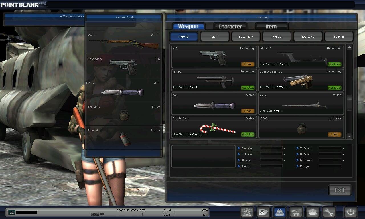 Char / ID Point Blank Major GOLD dan Colonel Kutip 1 Lengkap data *Djoko*