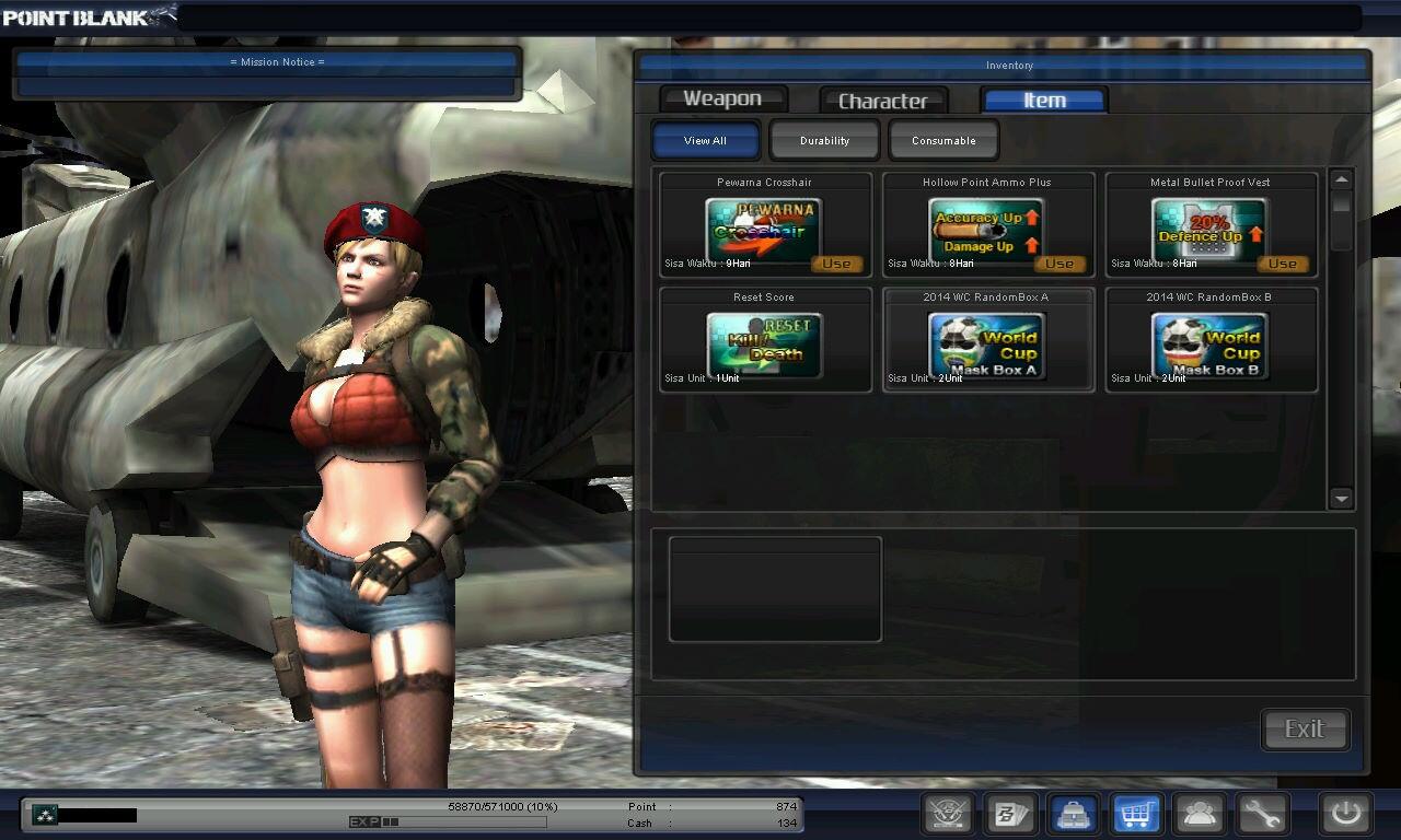 Char / ID Point Blank Major GOLD dan Colonel Kutip 1 Lengkap data *Djoko*