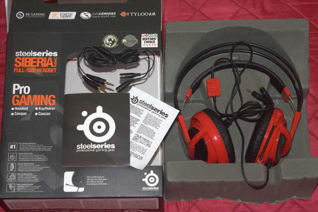 Headset steel series siberia v2 (baru) bandung