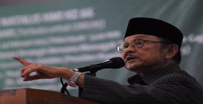 Saran Habibie, Jangan (ketipu) Pilih Partai karena Capres yang Diusungnya