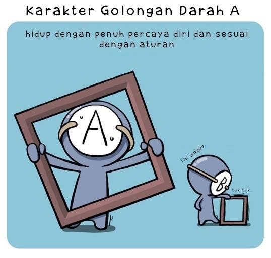 &#91;Komik Strip&#93; Karakteristik Menurut Golongan Darah