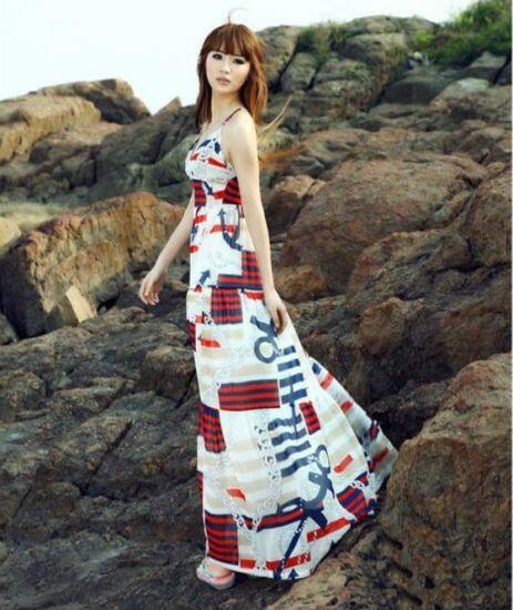 New!!Elegant Summer Dress Maxi