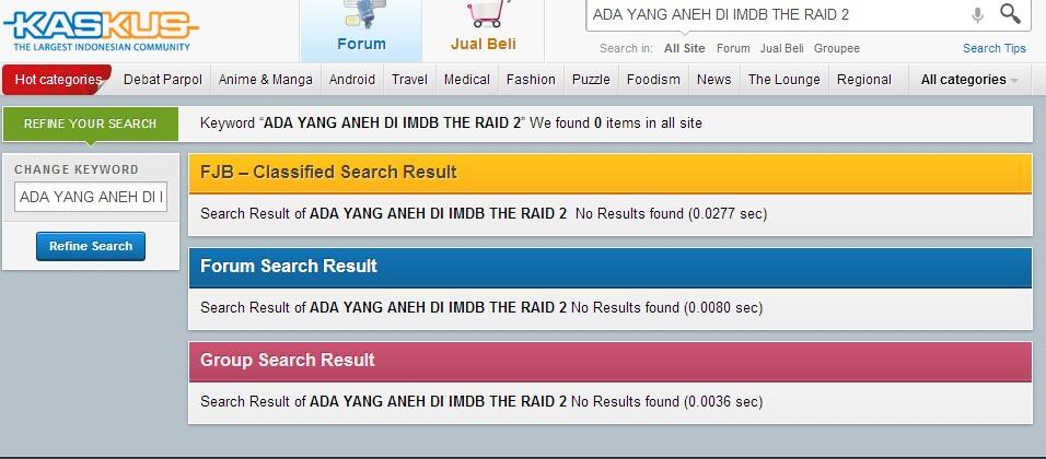 ADA YANG ANEH DI IMDB THE RAID 2
