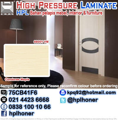 Pintu Panel / Door Panel / Kusen / Parttisi / Jendela Finishing - HPL & FORMIKA