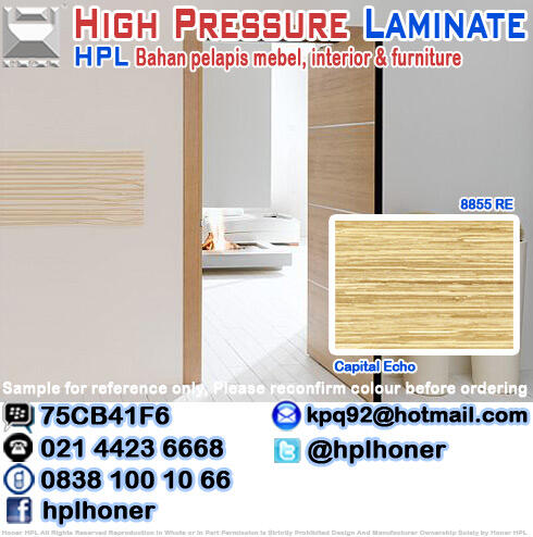 Pintu Panel / Door Panel / Kusen / Parttisi / Jendela Finishing - HPL & FORMIKA