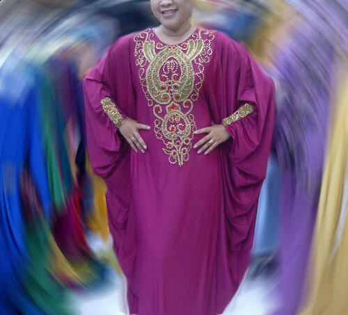Dress Pesta Kaftan Kimora