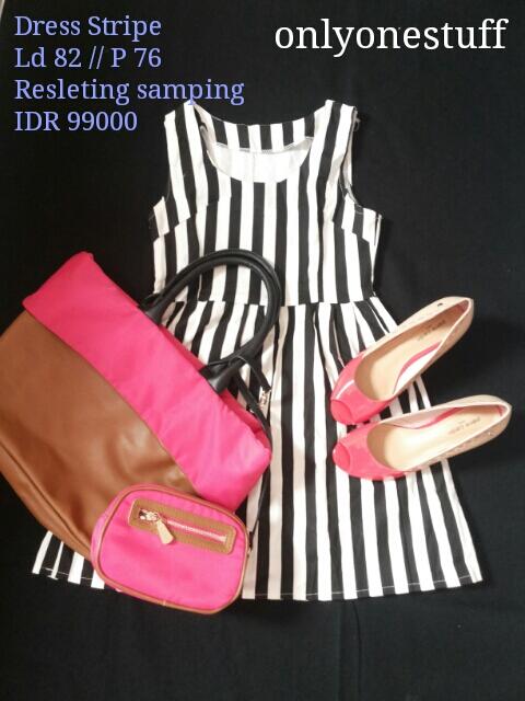 Jual Dress Ready Stock New and Real Picture MURAH