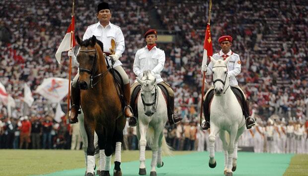 [Prabowo Lover Masuk] Penampakan Prabowo Dengan Kudanya [Mantep] 
