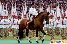 [Prabowo Lover Masuk] Penampakan Prabowo Dengan Kudanya [Mantep] 