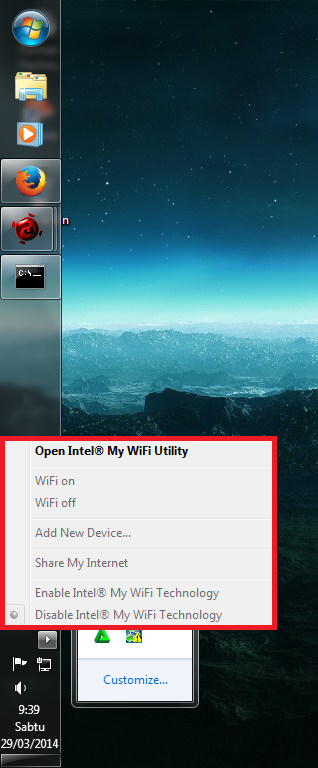 Tanya WiFi di PC OS Win7 32-bit