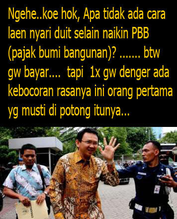 Ahok Ngehe Loe!! (warga luar Jkt engak usah koment)