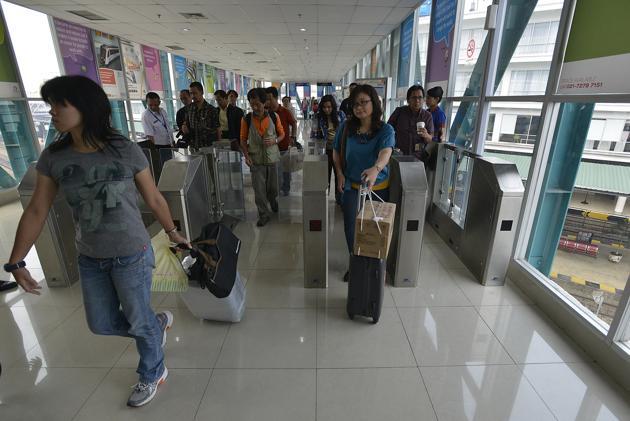 Canggihnya Kereta Api Bandara Kuala Namu