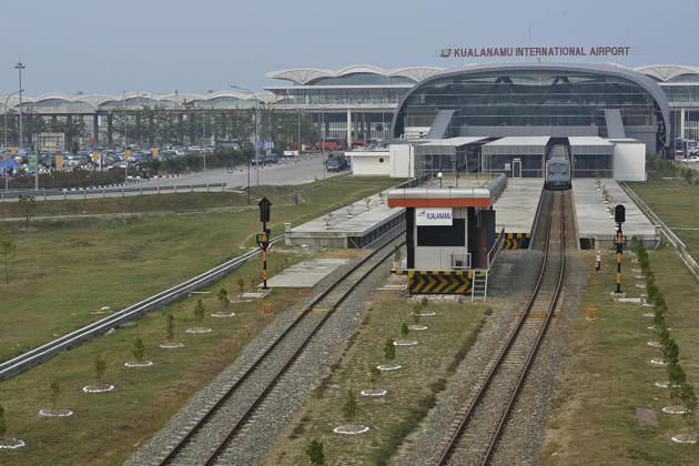 Canggihnya Kereta Api Bandara Kuala Namu