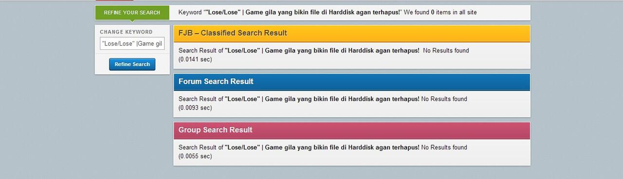 &quot;Lose/Lose&quot; | Game gila yang bikin file di Harddisk agan terhapus!