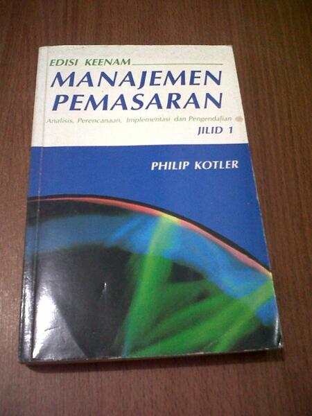 Cari buku DASAR-DASAR PEMASARAN, Philip Kotler