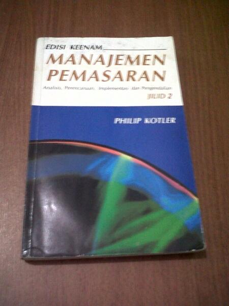 Cari buku DASAR-DASAR PEMASARAN, Philip Kotler