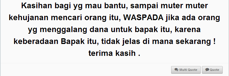 ID Sepuh - Thread Hoax ,Ada Apa ini ???