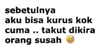 apa pendapat agan tentang &quot;kurus&quot;