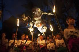 &#91;FULL PIC&#93; Jelang Nyepi, Warga Bali Arak Ogoh-ogoh Hari Ini - KEREN GAN !!!