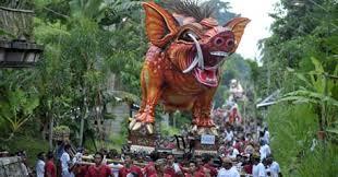 &#91;FULL PIC&#93; Jelang Nyepi, Warga Bali Arak Ogoh-ogoh Hari Ini - KEREN GAN !!!