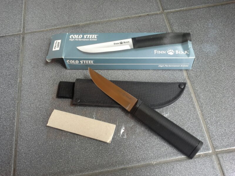 cold steel fin bear knife/pisau