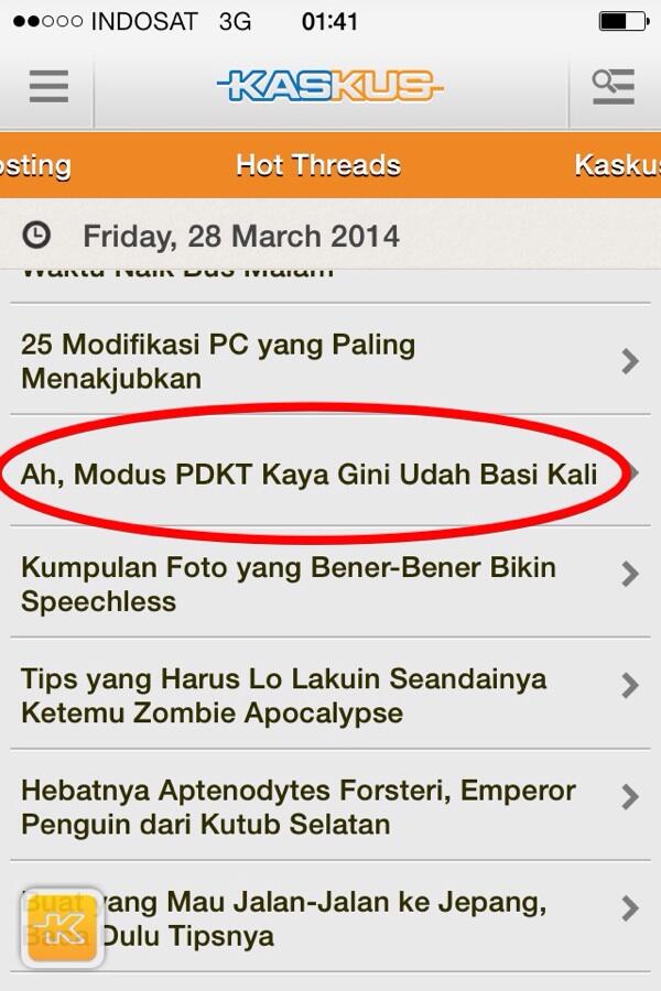 Pesan (Lagi) buat HTnya Kaskus