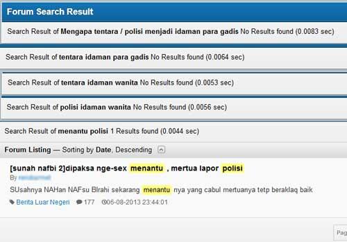 Mengapa tentara / polisi menjadi idaman para gadis