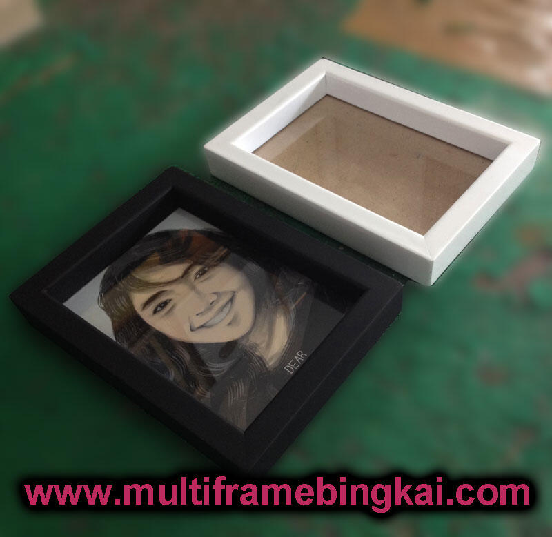 Terjual Bingkai  Scrapbook 3D  Box Murah Bisa Pesan Ukuran 