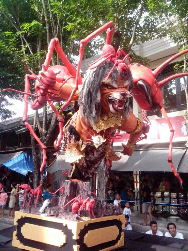 Foto ogoh-ogoh (kerennn bgt gan)