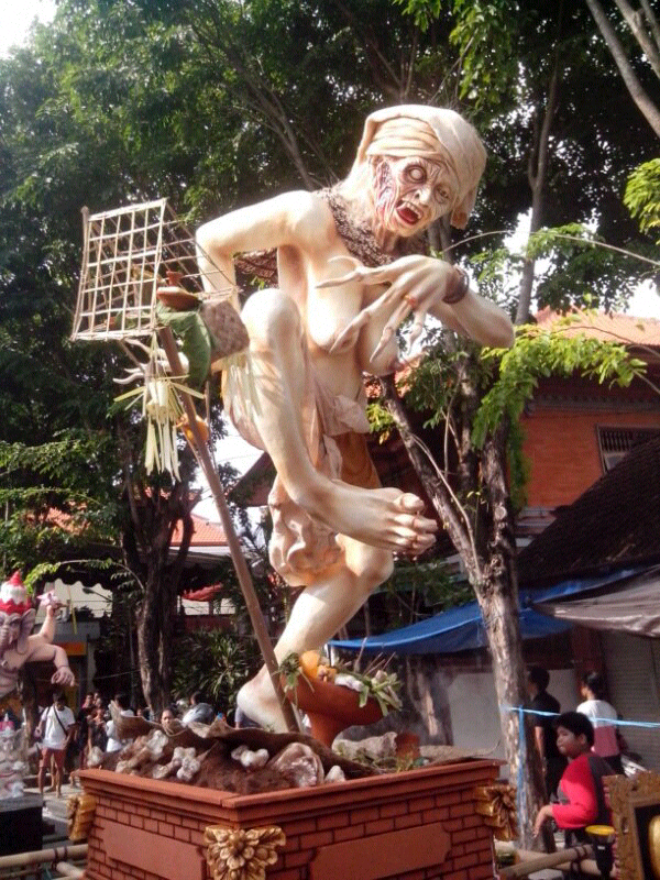 Foto ogoh-ogoh (kerennn bgt gan)