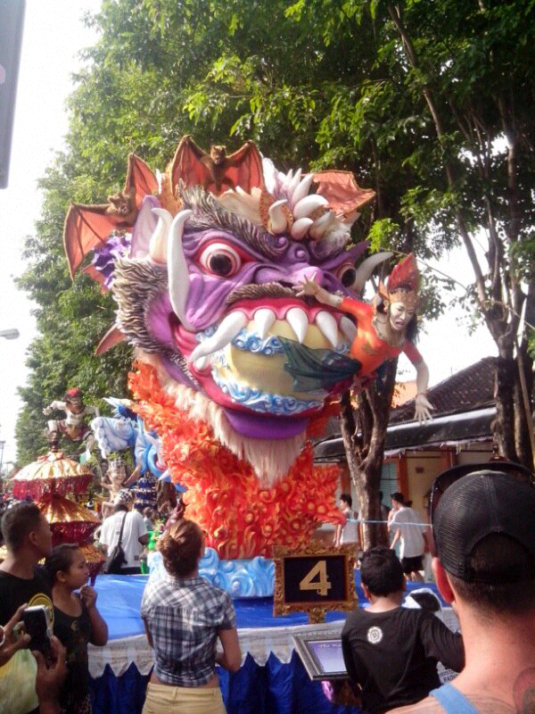 Foto ogoh-ogoh (kerennn bgt gan)