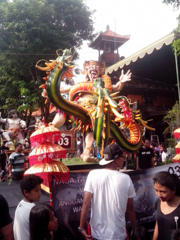 Foto ogoh-ogoh (kerennn bgt gan)