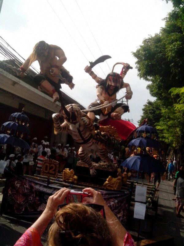Foto ogoh-ogoh (kerennn bgt gan)