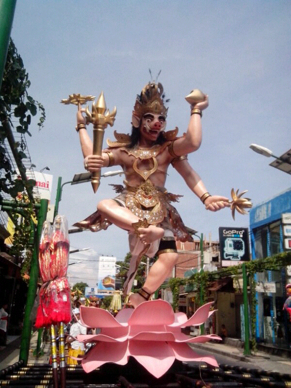 Foto ogoh-ogoh (kerennn bgt gan)